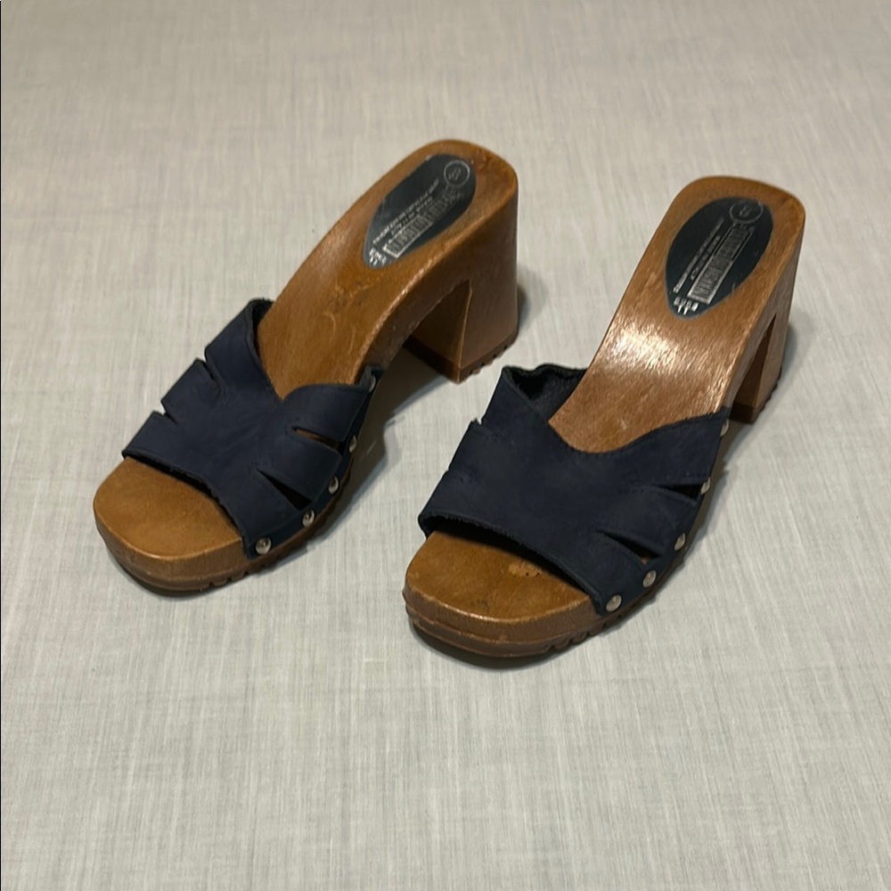 The Leather Collection Women's Heeled Sandals Made in Italy